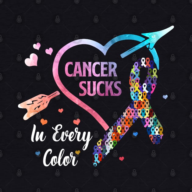 Cancer Sucks In Every Color by maexjackson